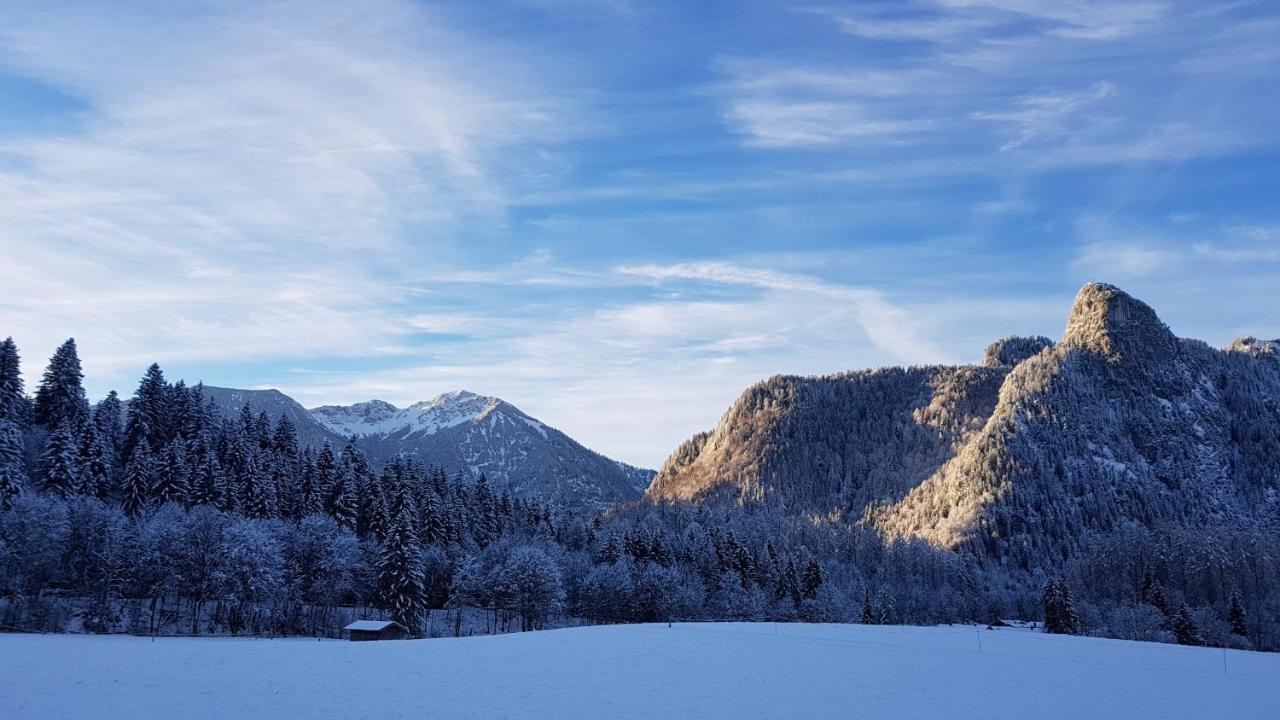 Ferienwohnung Gipfelglueck Oberammergau Kültér fotó